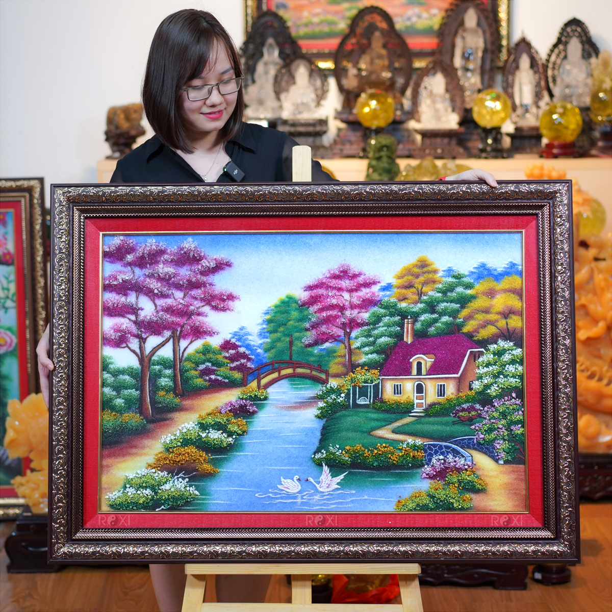 Quà tân gia cao cấp bằng đá quý, ngọc tự nhiên tại ROXI