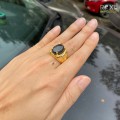NHẪN VÀNG, MẶT ĐÁ SAPPHIRE 19,45 CT