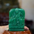 TƯỢNG ĐẶT XE/ĐỂ BÀN PHỔ HIỀN BỒ TÁT THẠCH ANH XANH (TUỔI THÌN - TỴ) - TPX23