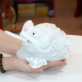THIỀM THỪ PHONG THỦY TRẮNG 16 CM - 3,3KG