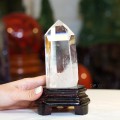 TRỤ ĐÁ THẠCH ANH TRẮNG 0,68KG (16,5 * 9CM)