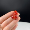 MẶT DÂY CHUYỀN / MẶT NHẪN TỲ HƯU ĐÁ CẨM THẠCH HUYẾT