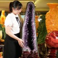 HANG ĐÁ THẠCH ANH TÍM -  ĐỘNG THẠCH ANH TÍM 97,5KG