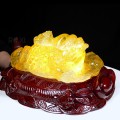 THIỀM THỪ THẠCH ANH VÀNG 8,15KG (NGUYÊN ĐÁ)