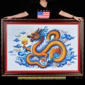 TRANH ĐÁ QUÝ THIÊN LONG NHẢ NGỌC (1M42 * 1M)