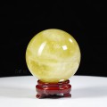 QUẢ CẦU THẠCH ANH VÀNG 1A 2,13KG - 11,6CM
