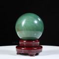 QUẢ CẦU THẠCH ANH XANH 2,47KG - 12,2CM