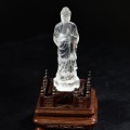 TƯỢNG PHẬT THÍCH CA MÂU NI THẠCH ANH TRẮNG (SIZE NHỎ)