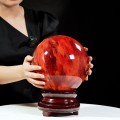 QUẢ CẦU ĐÁ OBSIDIAN ĐỎ 11,6KG - 21,4CM - CD680