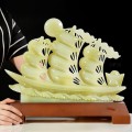 THUYỀN BUỒM - THUẬN BUỒM XUÔI GIÓ NGỌC ONYX XANH 40CM (5)