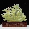 THUYỀN BUỒM - THUẬN BUỒM XUÔI GIÓ NGỌC ONYX XANH 40CM (MẪU 5)