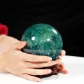 QUẢ CẦU FLUORIT XANH NGỌC 2,73KG - 12CM