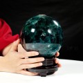 QUẢ CẦU FLUORIT XANH NGỌC 5,22KG - 14,6CM