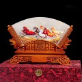 TRANH NGỌC MÃ ĐÁO THÀNH CÔNG (MẪU 5)