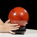 QUẢ CẦU NGỌC BÍCH ĐỎ JASPER 9,54KG - 17,3CM