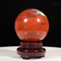 CẦU NGỌC BÍCH ĐỎ JASPER 3,3KG - 13,2CM