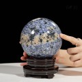 QUẢ CẦU XANH BIỂN LAPIS LAZULI 3KG - 13CM