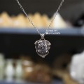 DÂY CHUYỀN NAM LÁ BỒ ĐỀ KHẮC TỲ HƯU BẠC THÁI