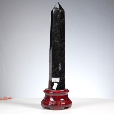 TRỤ ĐÁ THẠCH ANH ĐEN 1,51KG (NGUYÊN ĐÁ) - 37CM