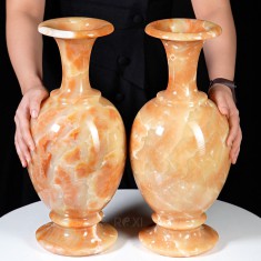 BÌNH HÚT LỘC - CẶP LỤC BÌNH NGỌC ONYX 43CM