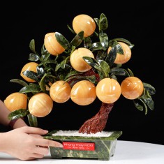 CÂY ĐÀO VÀNG NGỌC HOÀNG LONG 12 QUẢ