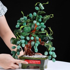 CÂY NHO ĐÁ THẠCH ANH XANH
