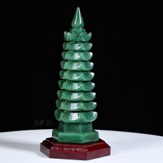 THÁP VĂN XƯƠNG THẠCH ANH XANH 2,1KG