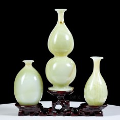 BỘ 3 BÌNH HÚT LỘC NGỌC ONYX XANH (MẪU 13)