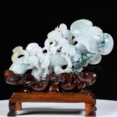 GẬY NHƯ Ý NGỌC PHỈ THÚY TỰ  NHIÊN 28CM (MẪU 4)