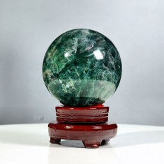 QUẢ CẦU FLUORIT XANH 3,65KG - 13CM