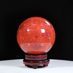 QUẢ CẦU ĐÁ OBSIDIAN ĐỎ 8,6KG - 19,4CM