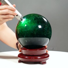 QUẢ CẦU FLUORIT XANH 6,8KG - 16CM