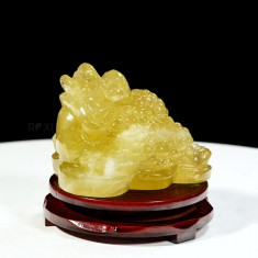 THIỀM THỪ THẠCH ANH VÀNG 1,42KG
