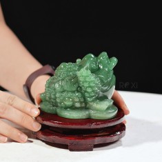 THIỀM THỪ THẠCH ANH XANH 0,72KG