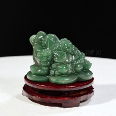 THIỀM THỪ THẠCH ANH XANH 0,76KG- TT1109