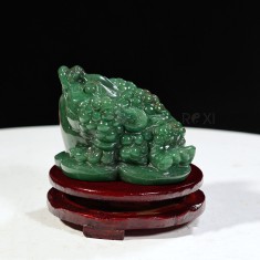 THIỀM THỪ THẠCH ANH XANH 0,79KG