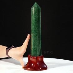 TRỤ ĐÁ THẠCH ANH XANH 1,65KG - 35CM