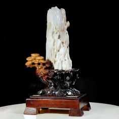 GỖ HÓA THẠCH (GỖ HÓA NGỌC) 4,94KG - CAO 43CM