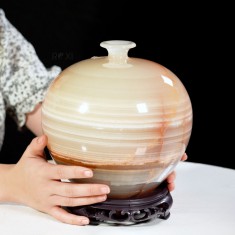 BÌNH HÚT LỘC NGỌC ONYX 20,2 * 19CM - BINH1502 (MẪU 2)