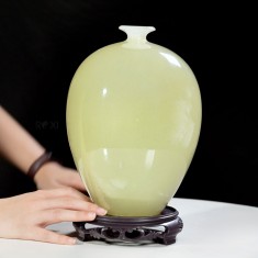 BÌNH HÚT LỘC NGỌC ONYX TỰ NHIÊN 25 * 18CM - BINH1508