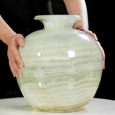 BÌNH HÚT LỘC NGỌC ONYX TỰ NHIÊN 29 * 30,5CM - 28,95KG (LBXN01)