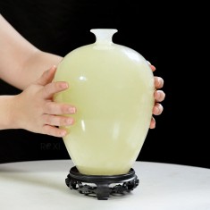 BÌNH HÚT LỘC NGỌC ONYX TỰ NHIÊN 16 * 22,5CM (BINH1092 - MẪU 1)