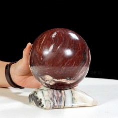 QUẢ CẦU ĐÁ SERPENTINE 3,2KG