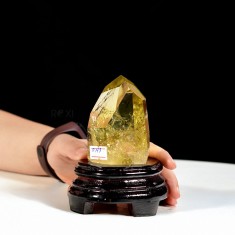 TRỤ ĐÁ THẠCH ANH VÀNG 0,43KG