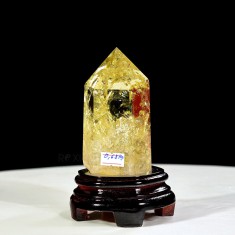 TRỤ ĐÁ THẠCH ANH VÀNG 0,68KG