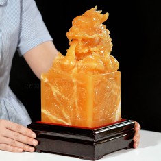 ẤN RỒNG NGỌC HOÀNG LONG 26CM - 7,25KG (AN0703)