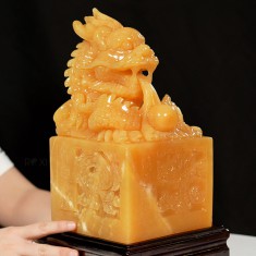 ẤN RỒNG NGỌC HOÀNG LONG 28CM - 9,72KG