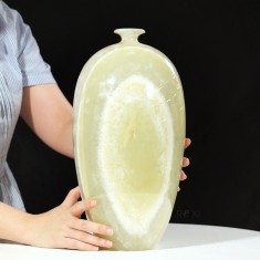 BÌNH HÚT LỘC NGỌC ONYX TỰ NHIÊN 36 * 19CM (19,06KG) - BINH0702