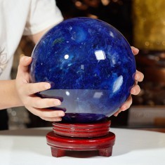 QUẢ CẦU MÀU XANH BIỂN OBSIDIAN 9,55KG - 20,2CM