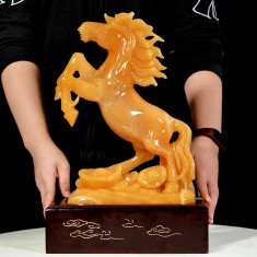 TƯỢNG NGỰA PHONG THỦY NGỌC HOÀNG LONG 6,7KG (NGUA132)